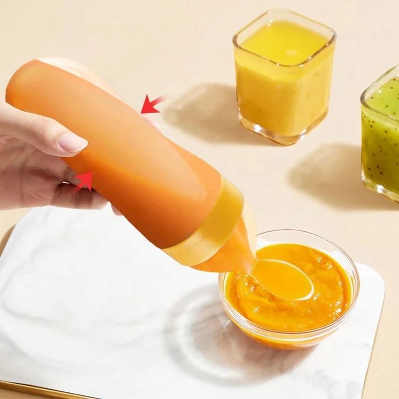 Silicone Baby Feeding Bottle