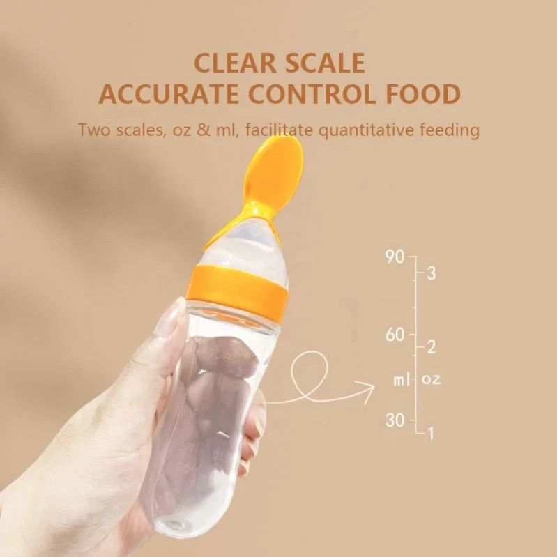 Silicone Baby Feeding Bottle