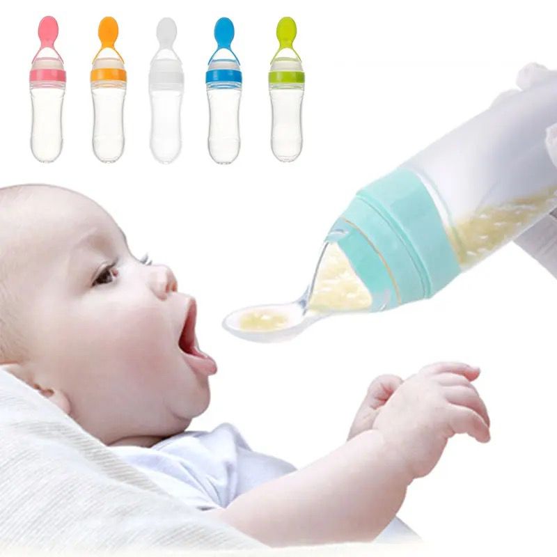 Silicone Baby Feeding Bottle