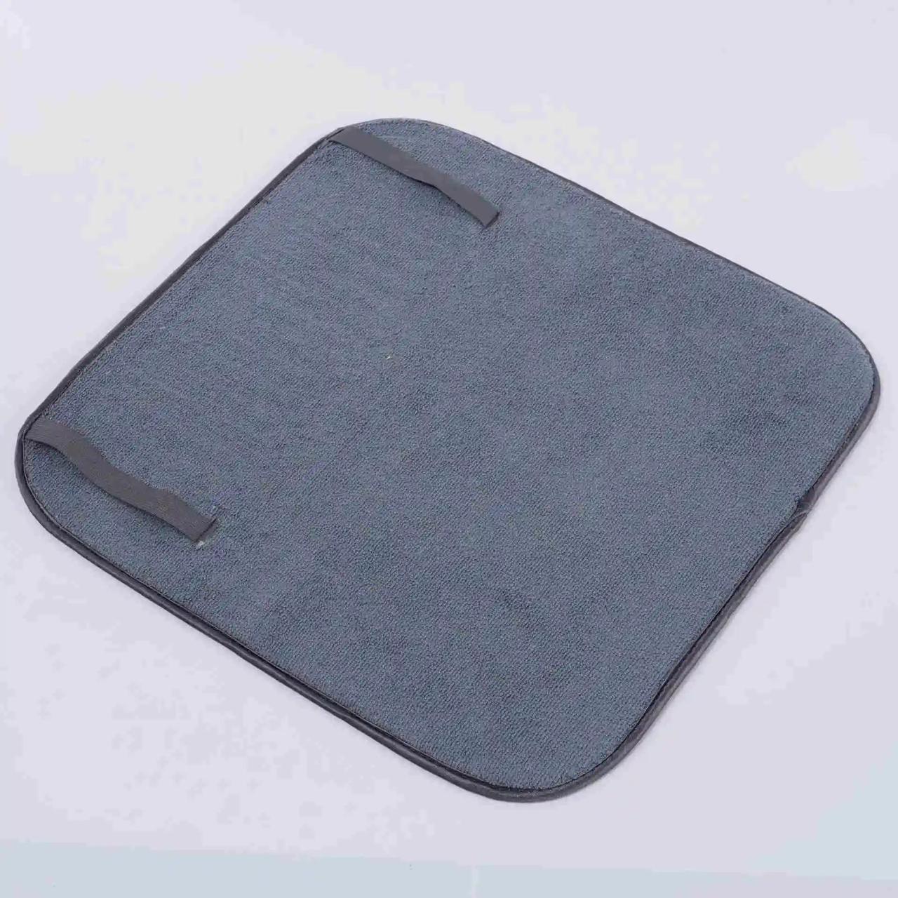 Space Saving Udry Rack and Microfiber Dish Drying Mat