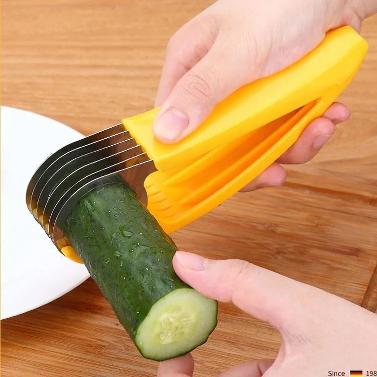 Banana Slicer Fruit Vegetable Sausage Slicer - Trends and More