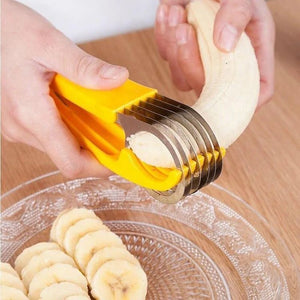 Banana Slicer Fruit Vegetable Sausage Slicer - Trends and More