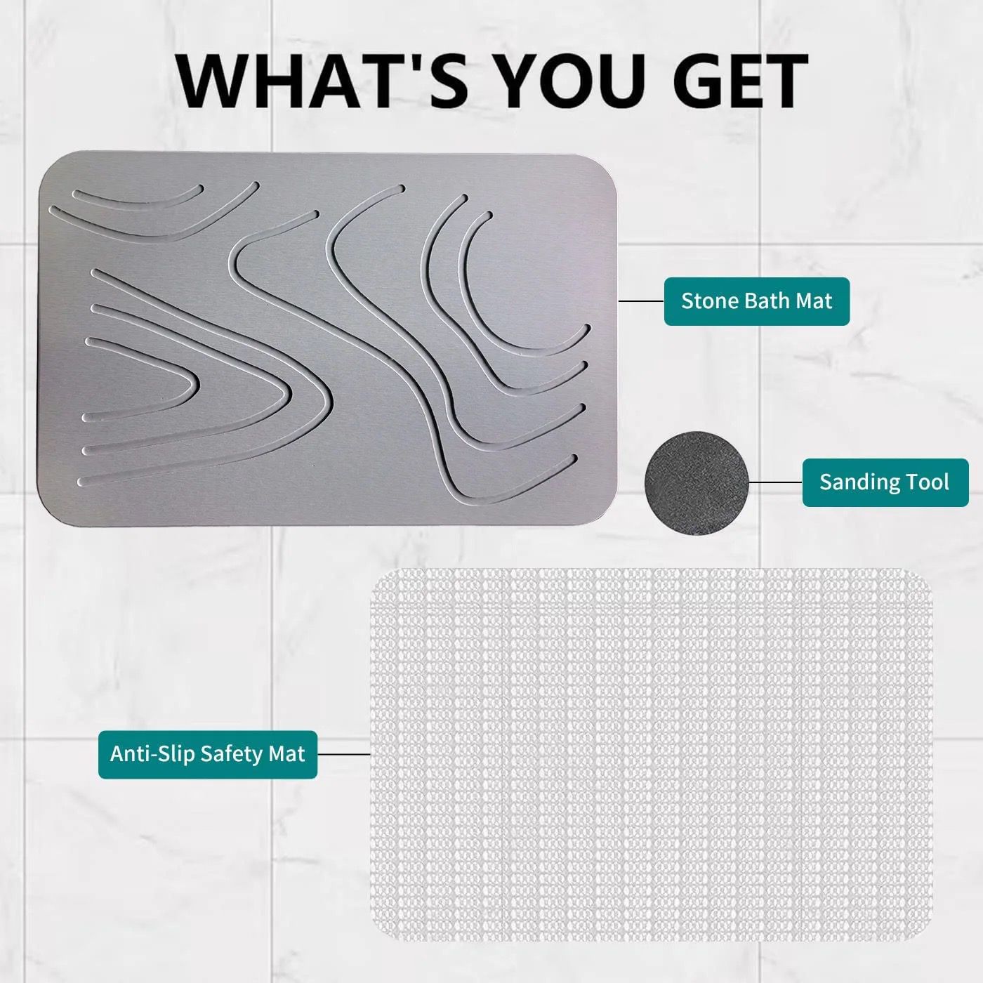 Diatomite Stone Bath mat - Trends and More