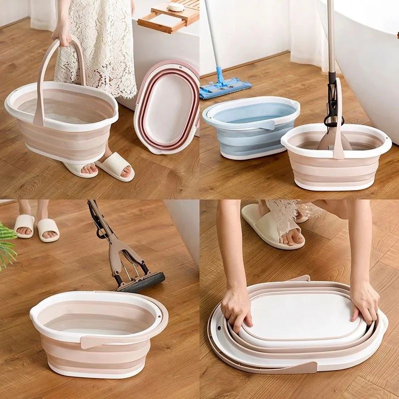 Foldable Mop Household Collodion Cleaning Bucket - Trends and More