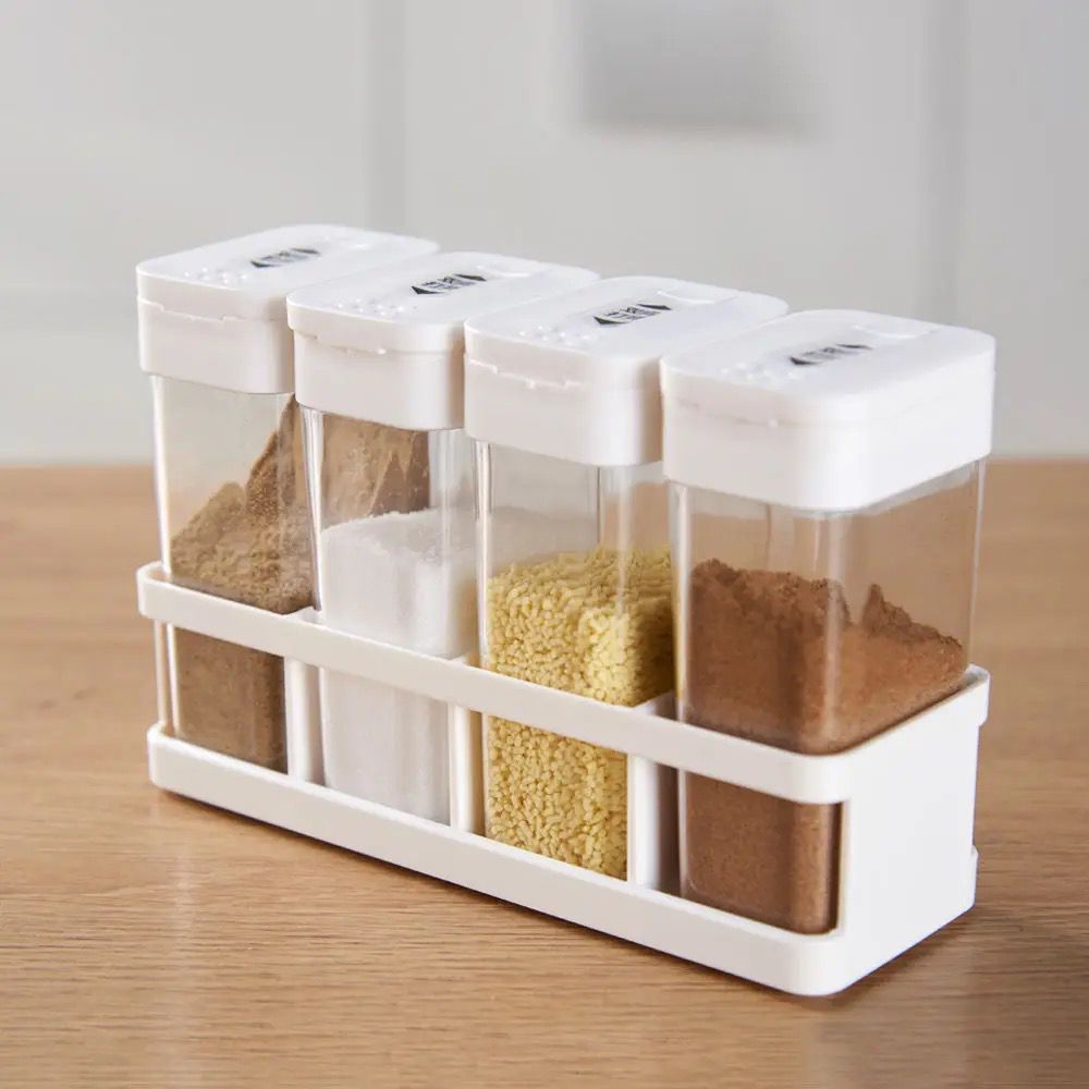 Food Grade Plastic Soy Sauce Vinegar Oil Seasoning Container Set - Trends and More