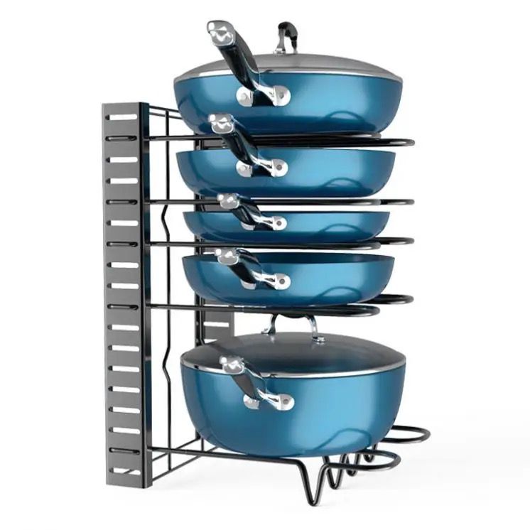 High Quality Metal Pot Rack Organizer. - Trends and More