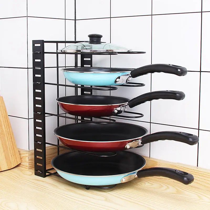 High Quality Metal Pot Rack Organizer. - Trends and More