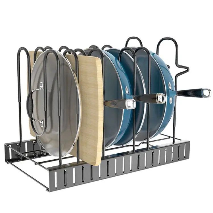 High Quality Metal Pot Rack Organizer. - Trends and More